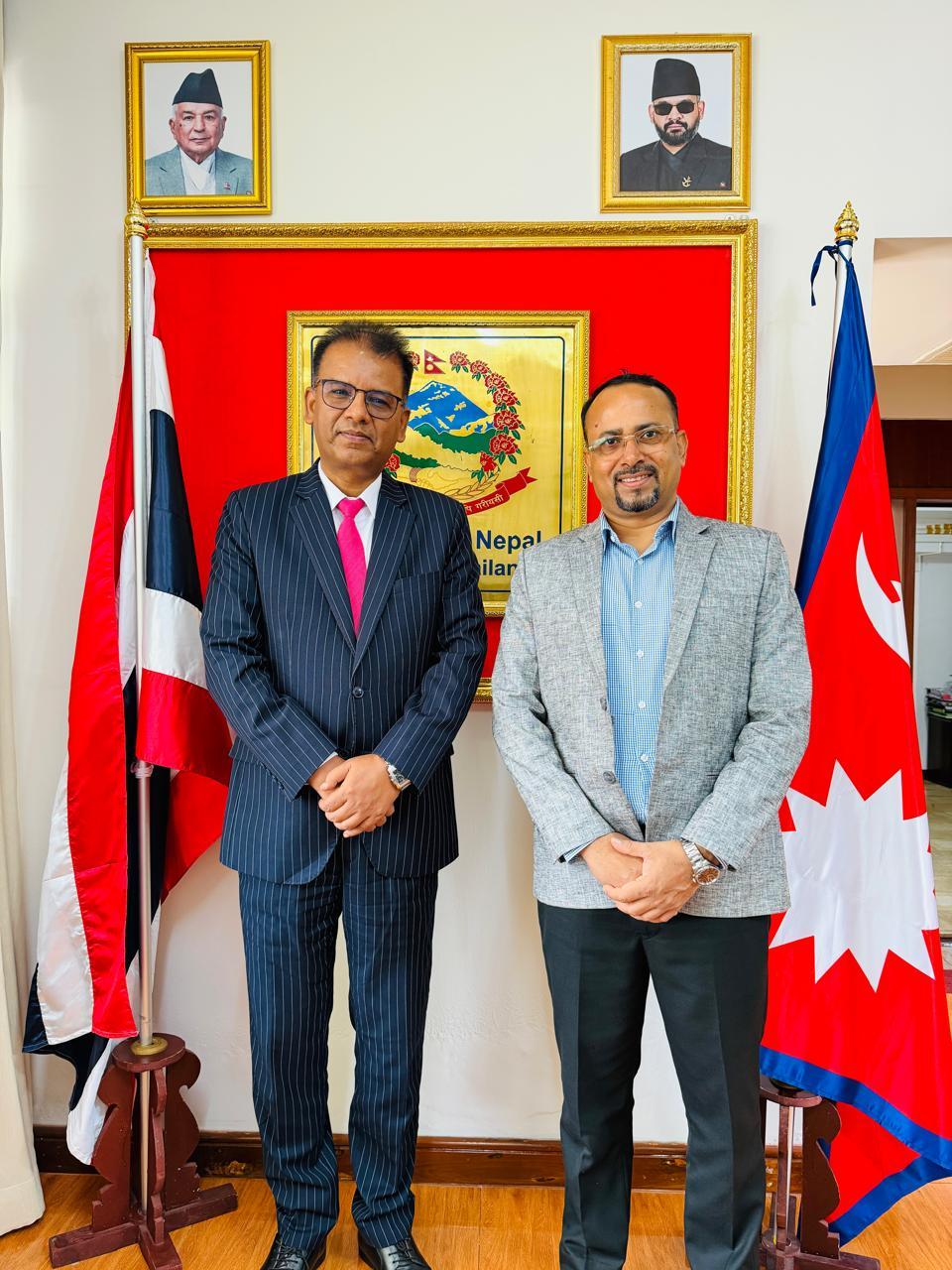 Human Rights Dialogue with H.E. Mr. Dhan Bahadur Oli on the Rescue and Protection of Nepali Citizens Trapped in Cambodian Scam Compounds