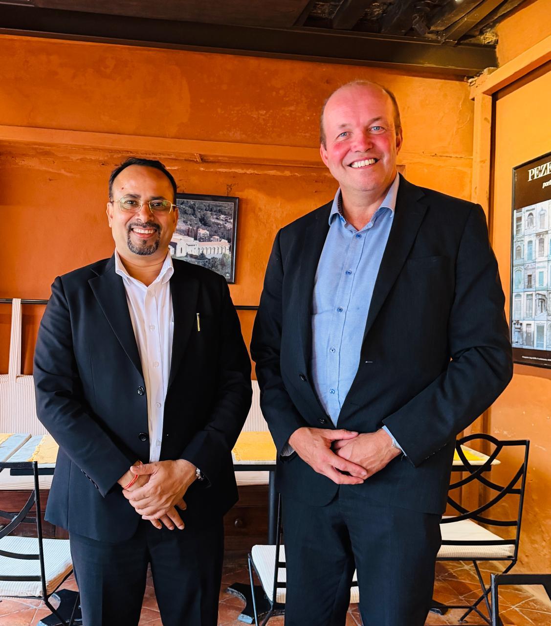 Meeting About Human Rights, Democracy, and Religious Freedom with David Burrowes, Barrister of the UK, at Revisited Babarmahal